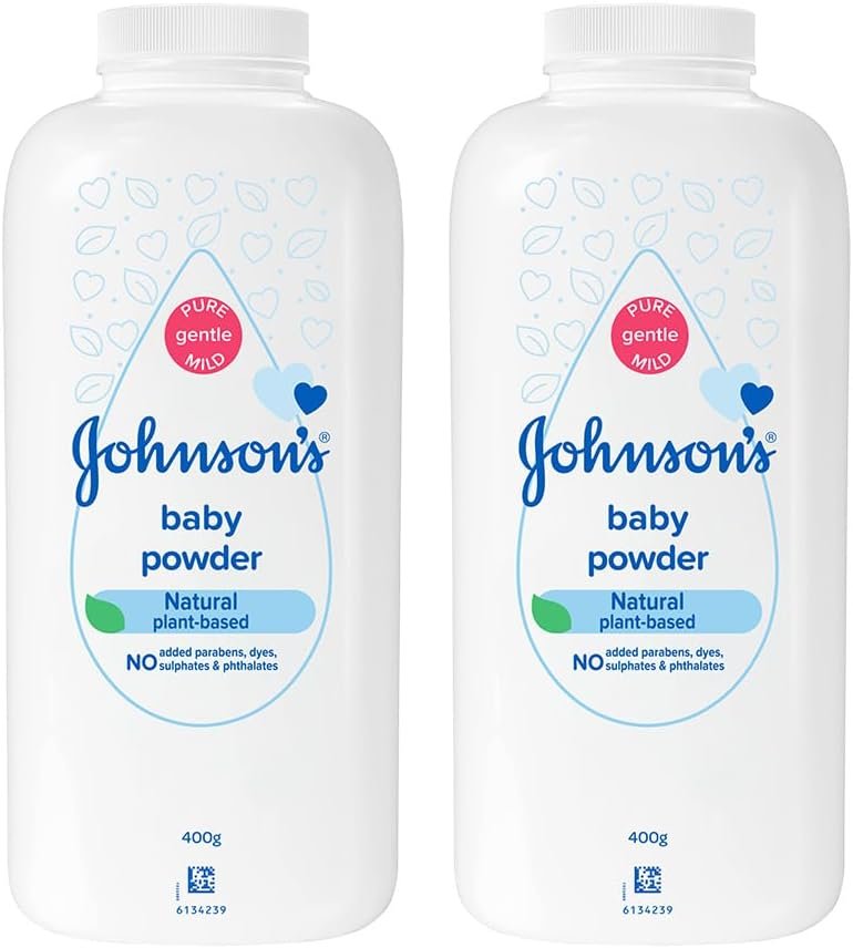 Johnson’s & Johnson’s Baby Powder 400g (Pack of 2)