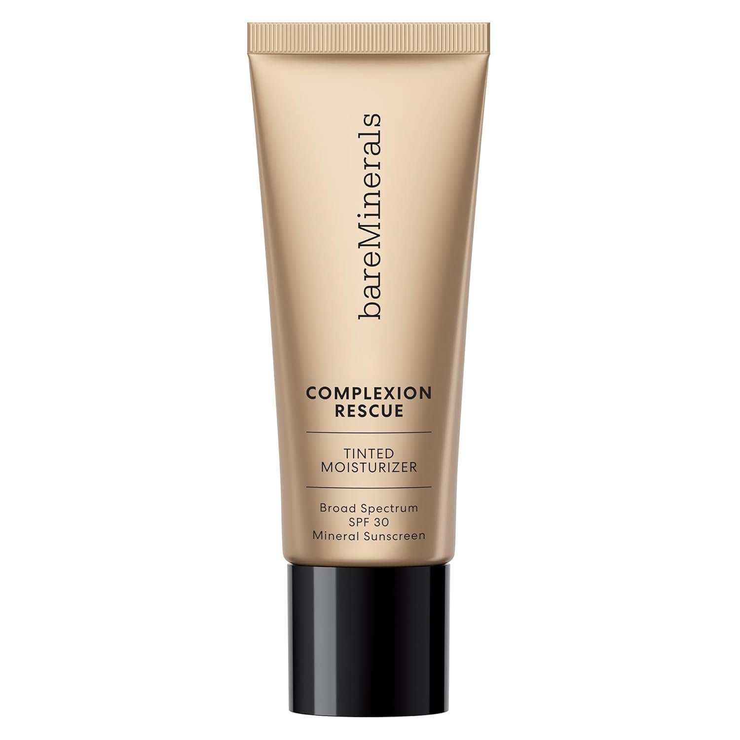 bareMinerals Complexion Rescue Tinted Moisturizer with SPF 30, Hydrating Tinted Mineral Sunscreen with Hyaluronic Acid, Sheer-to-Light Coverage, Multi-tasking, Skincare Infused Makeup