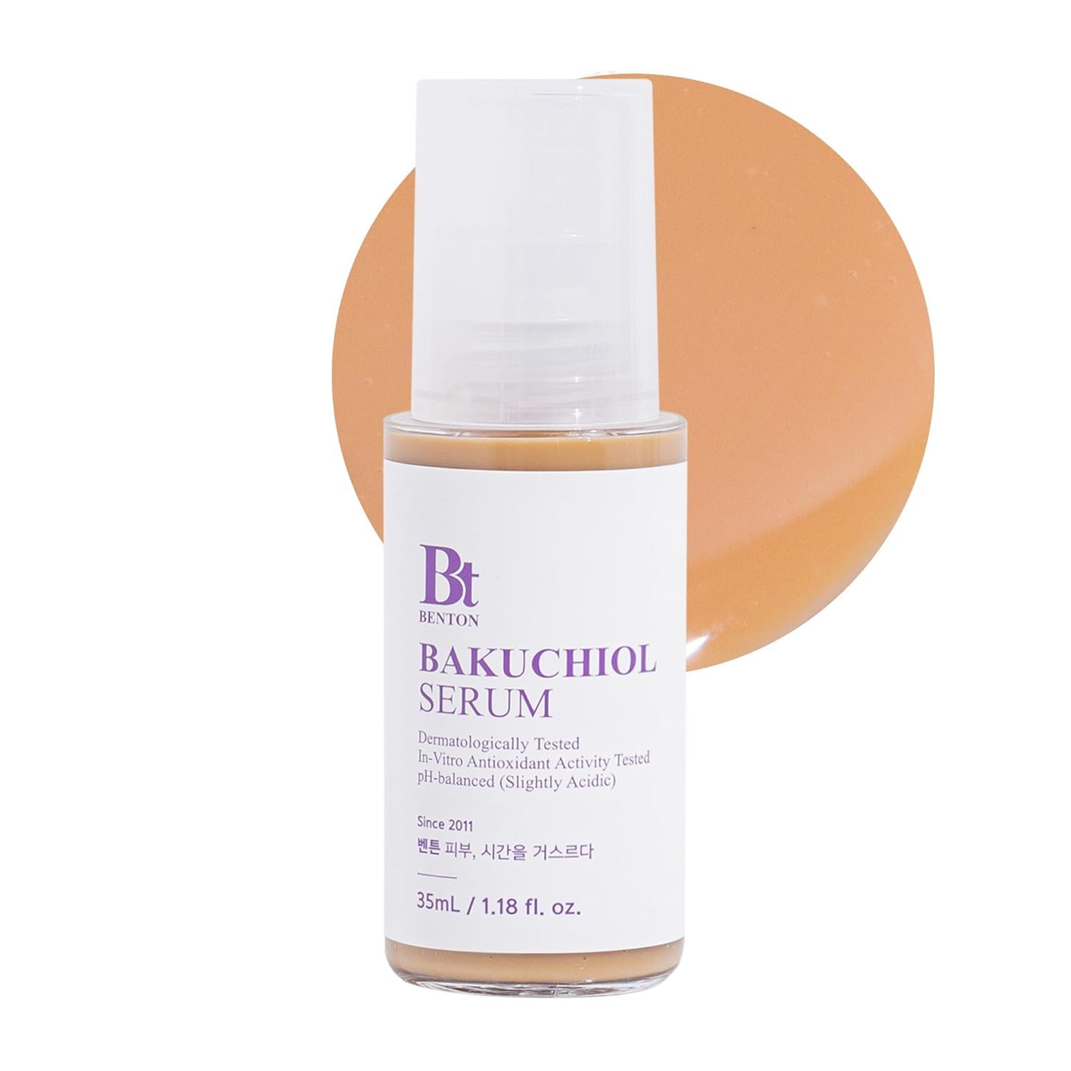 BENTON Bakuchiol Serum – Nourishing Serum for Face with Bakuchiol Retinol Alternative – Improve Elasticity and Control Photoaging – Serum for Sensitive Skin, 1.18 fl.oz.