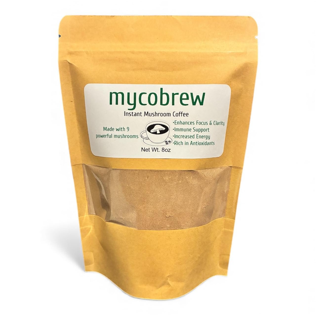 Mycobrew Mushroom Coffee Hot & Iced 8oz