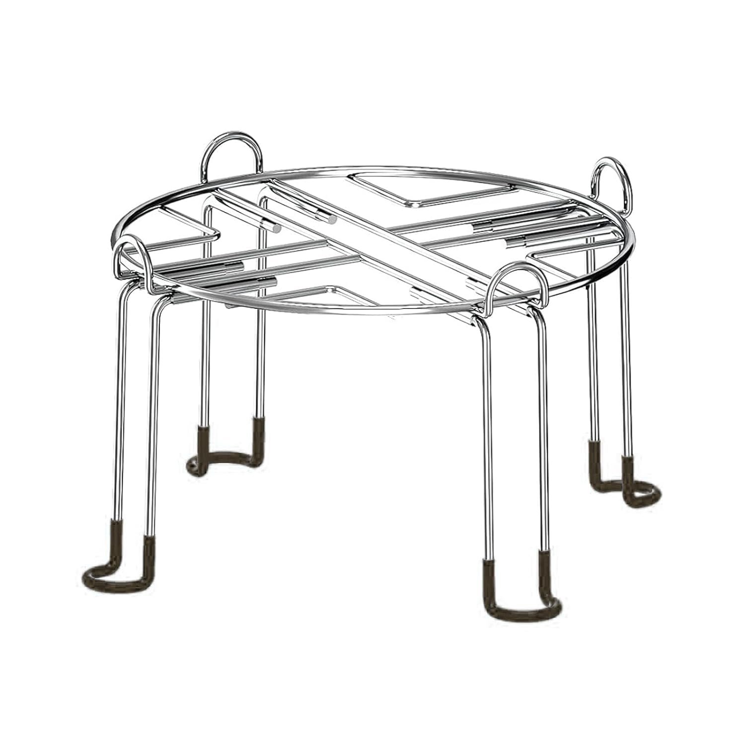 Water Filter Stand 6″ Tall by 9″ Wide Compatible with Berkey Big, Royal and Travel System, Countertop Stainless Steel Stand for Most Medium Gravity Fed Water Coolers