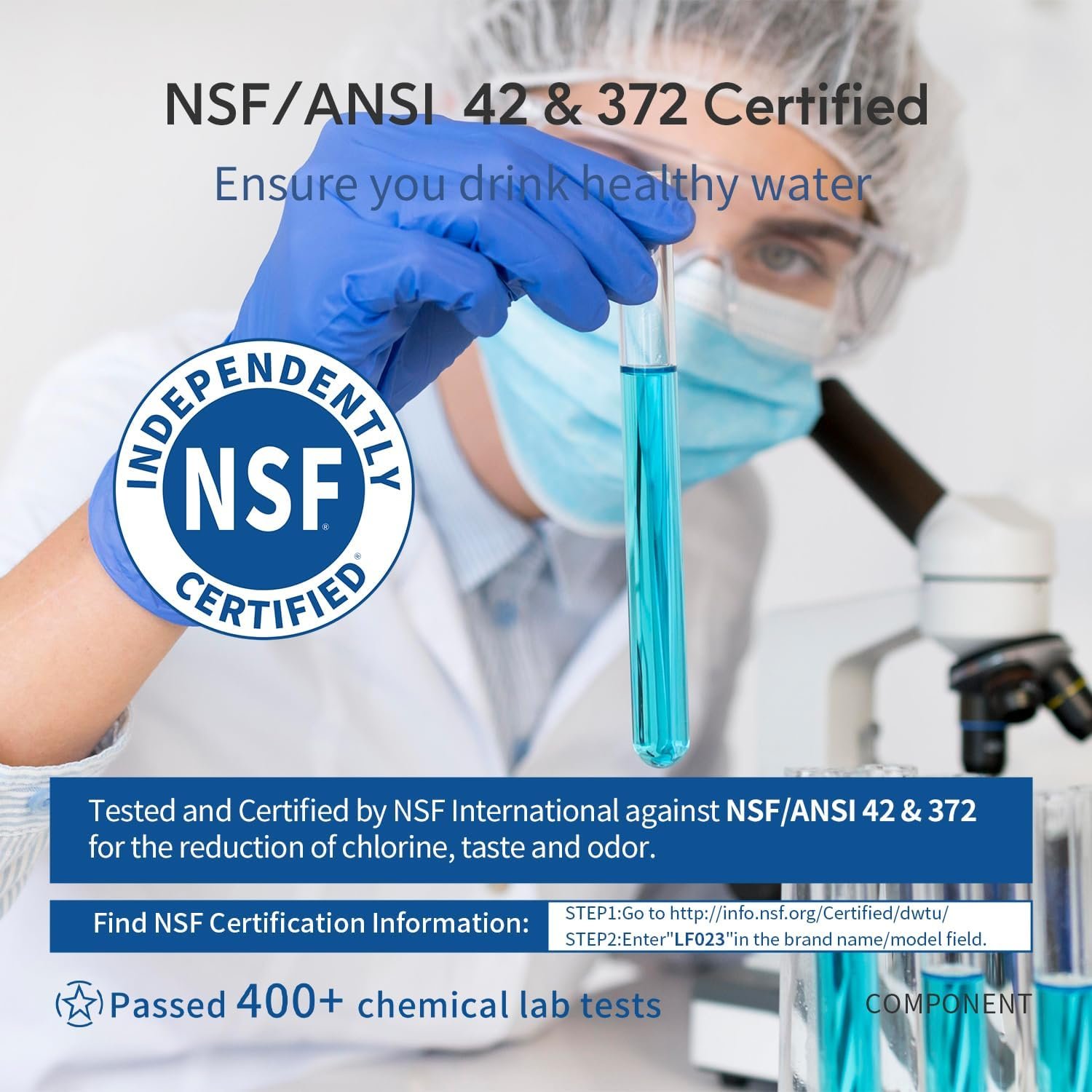 Lifefilter Replacement for BB9-2 Black Purification Water Filter, Compatible with Berkey® BB9-2 Black Filters and Berkey® Gravity Water Filter System, 4 Pack