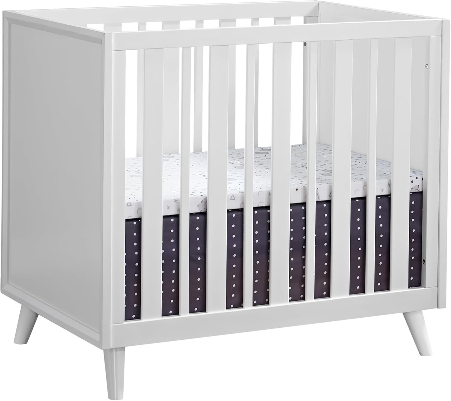 Oxford Baby Renwick 3 in 1 Mini Crib, White