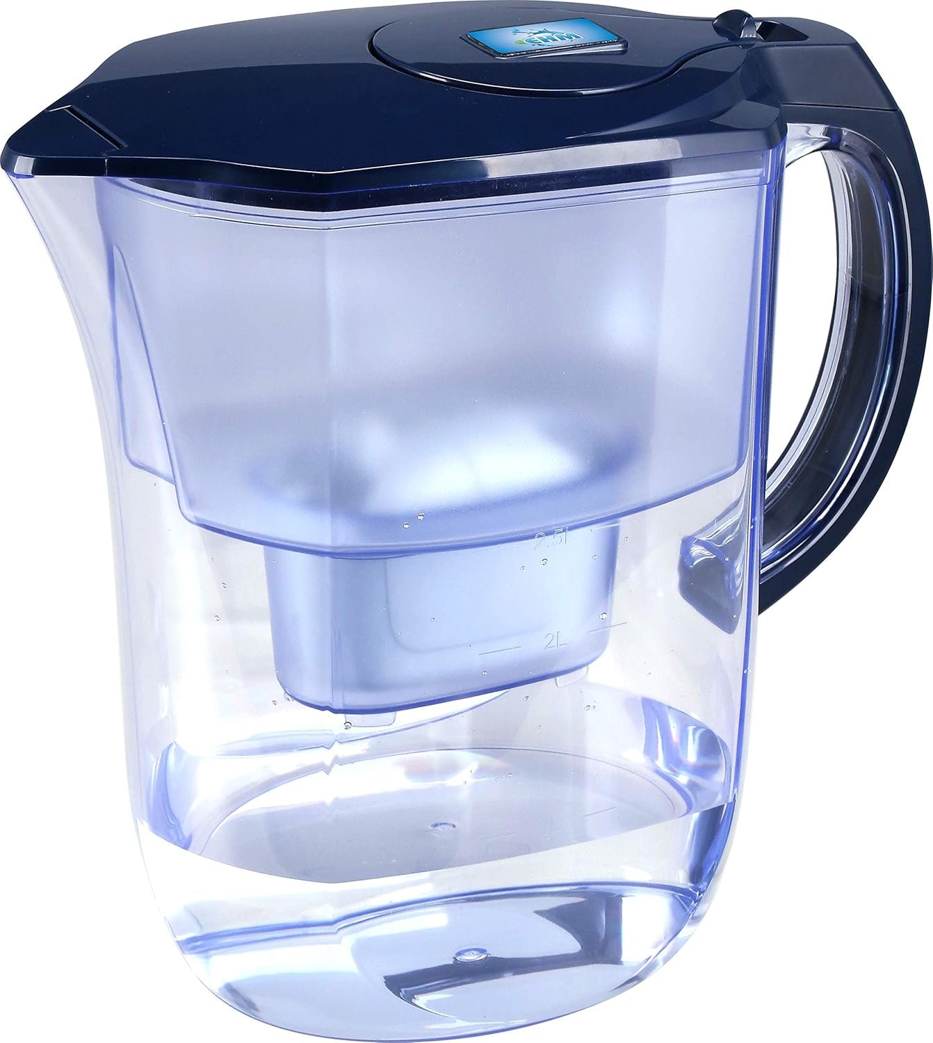 Ehm Ultra Premium Alkaline Water Filter Pitcher – 3.8L, Activated Carbon Filter- BPA Free, Healthy, Clean, & Toxin-Free Mineralized Alkaline Water in Minutes- Up to 9.5 pH-2025
