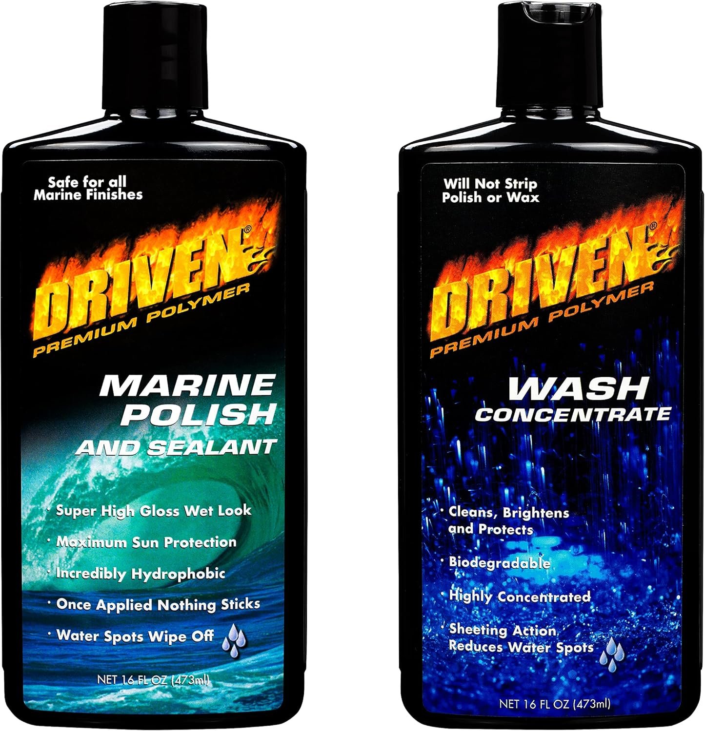 DRIVEN Marine Polish and Wash Concentrate Bundled Together