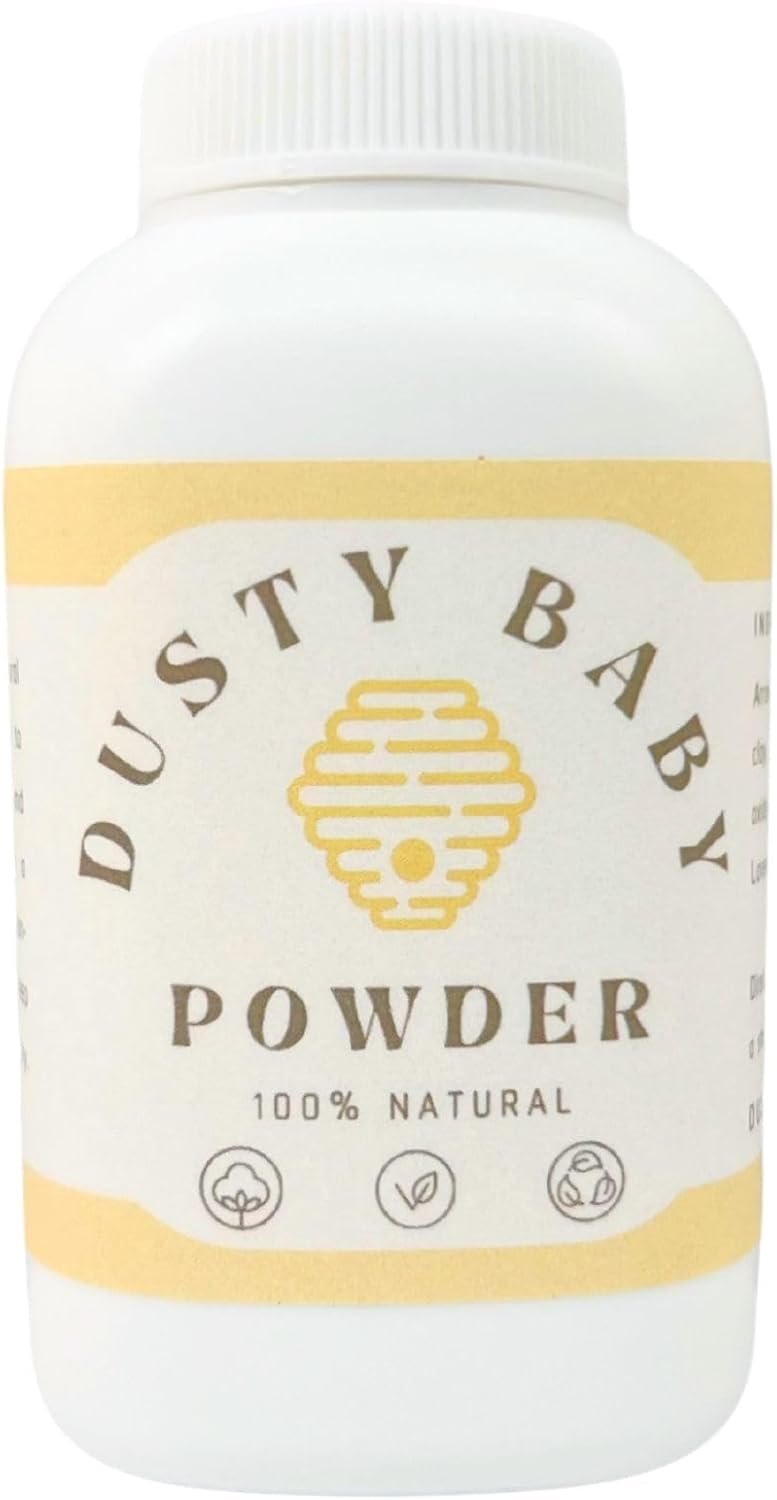 All Natural Organic Baby Powder – Expertly Crafted with Arrowroot, Tapioca and 20% Cornstarch Powder for Gentle Absorption – Aloe, Zinc-Oxide Powder, Tea Tree & Shea Oil for Soothing Irritated Skin.