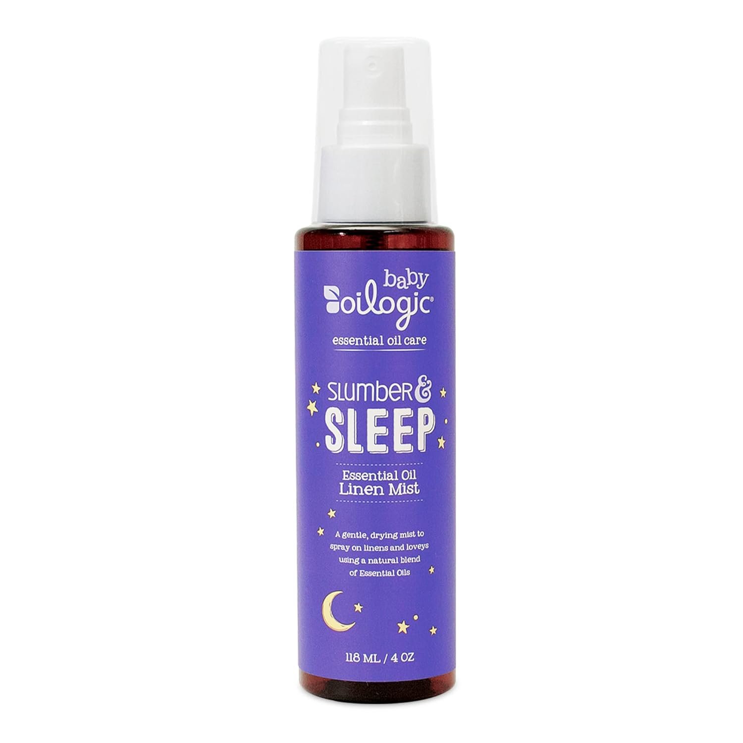 Oilogic Slumber & Sleep Spray for Babies & Toddlers – Relaxing, Calming & Soothing Room Aromatherapy Fabric & Linen Mist with 100% Pure & Natural Essential Oil Blend – Lavender & Chamomile Oil Blend