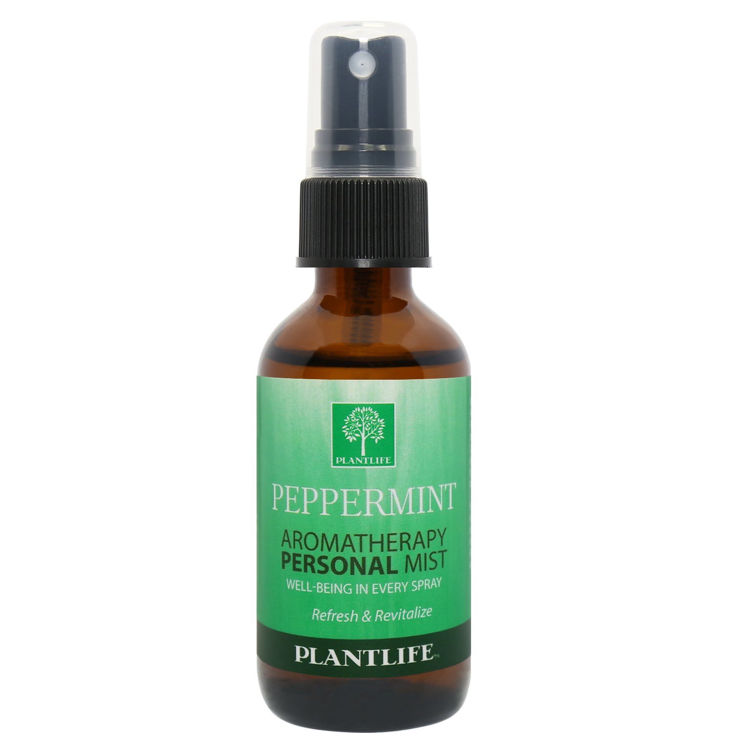 Plantlife Peppermint Mist Face and Body Spray – Straight From The Plant 100% Pure Therapeutic Grade – Take with You Everywhere – Made in California 2 oz