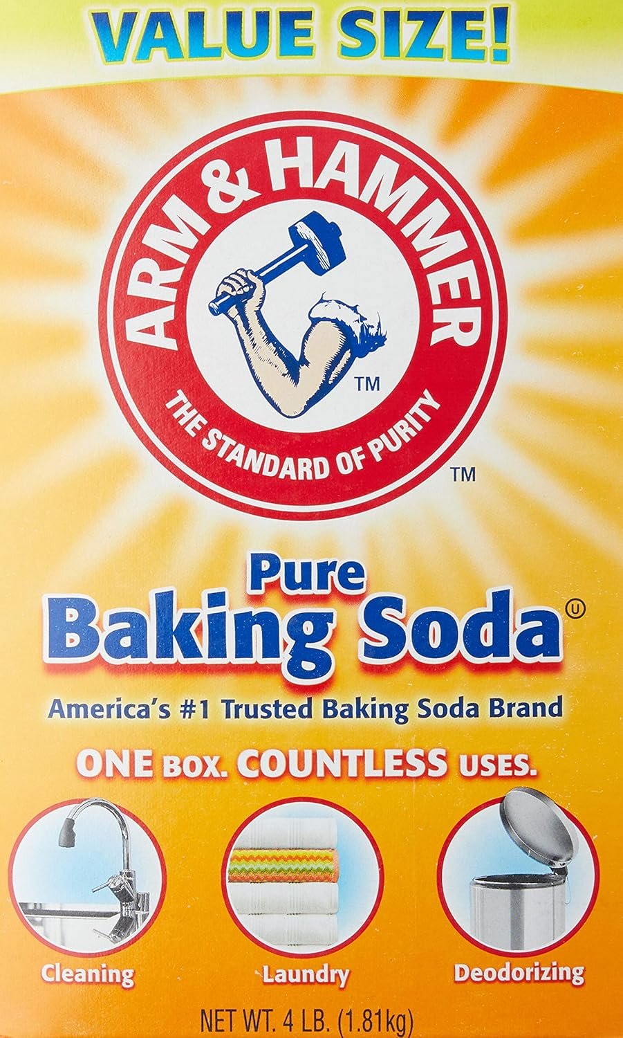Arm & Hammer Baking Soda, 4 lb