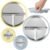 Stainless Steel Toddler Plate with Suction Set of 2, 8” Divided Plates with Removable Silicone Sleeves for Kids, Non Toxic & BPA Free | Non Slip | Unbreakable Baby Dishes, (Butter Yellow & Baby Blue)