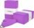 JBM Yoga Blocks 2 Pack with Strap, Cork Block 2 Pack EVA Foam Yoga Bricks Set,Stretch Blocks