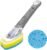 CELOX Dish Sponge with Handle, Non-Scratch Soap Dispensing Dishwand