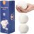 Wool Dryer Balls Handmade 3 Pack XL,Organic Laundry Dryer Balls,100% New Zealand Wool Natural Fabric Softener,Reusable 1000 Loads,Wrinkles Free, Shorten Drying Time,Baby Safe (3 Pack,White)