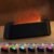 Essential Oil Diffuser, Fireplace Flame Fire Oil Diffuser, 250ml Cool Mist Aromatherapy Humidifier, Scent Diffuser with 7 Colors Light, Remote Control, Timer & Auto-Off for Home, Room (Black)