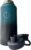 32 OZ Insulated Water Bottle | Vacuum-Insulated Stainless Steel Leakproof Reusable | Stays Hot Cold 12 Hours | For Office, School, Work, Travel, Car | Perfect for Coffee, Water, Tea (Aqua/Black)