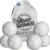 Wool Dryer Balls Laundry Reusable – Odor Eliminating Dryer Laundry Balls with Silver Technology – Natural Fabric Softener and Static Reducer, Reduce Drying Time and Energy Costs – 6 Pack