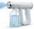 The Original Disinfectant Fogger Machine – Professional Sanitizer Sprayer – ULV Atomizer & Nano Steam Gun – Rechargeable Barber Spray Gun with Blue Light V2