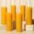 6 Pack Natural Beeswax Pillar Candles 2x6in,360 Hours Long Burning Unscented Beeswax Candles,100% Pure Bees Wax Candles for Home,Emergency,Dripless Pillar Candle Bulk
