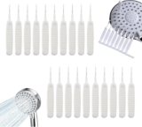 Shower Head Cleaning Brush for Small Hole, 2025 New Anti-Clogging Nozzle with Storage Boxes, Multifunctional Shower Cleaning Tools, Showerhead Cleaning Brushes Picks for Bathroom (20PC)