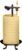 Candle by the Hour 80-Hour Vertical Candle, Eco-friendly Natural Beeswax with Cotton Wick