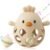 ChooKaChoo 2-in-1 Baby Teething Rattle Toy, Sensory Grasping Teether for Infants 3-12 Months, 100% Food-Grade Silicone, Easy to Hold, Soothing & Developmental, BPA Free
