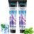 Nano Hydroxyapatite Toothpaste with Bamboo Charcoal & Probiotics, Fluoride-Free Formula for Remineralizing Enamel, Sensitive Relief & Whitening, Natural Peppermint for Fresh Breath (2pcs)