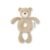 Burt’s Bees Baby Unisex Infant Rattle Toy, Nursery Sensory Animal Plush Made with 100% Organic Cotton Shell and Polyester Fill, Sweet Bear, Bunny, or Dog Stuffed Animals for Babies