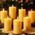 12 Pack Natural Beeswax Pillar Candles,100% Pure Beeswax Candles-384 Hours Long Burning,Unscented Bees Wax Candles for Home,Prayer,Emergency,Dripless Smokeless Organic Pillar Candles Bluk-2x3in