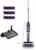 Shark Steam Pickup 3-in-1 Steam Mop Picks Up Debris, Deep Scrubs, & Steam Sanitizes – All At Once, Lightweight Steam Cleaner for Home, Steam Cleaner for Hardwood, Tile & Laminate, White, SD205CCO