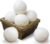 SnugPad Wool Dryer Balls XL Size 6 Pack, Natural Fabric Softener 100% Organic Premium New Zealand Wool, Chemical Free and Reduces Wrinkles, 1000+ Loads, Baby Safe, Saving Energy & Time, White 6 Count