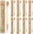 100 Pack Bamboo Toothbrushes for Adults, Biodegradable Soft Bristles Toothbrushes, Eco-Friendly Natural Reusable Wooden Toothbrush in Bulk for Camping Trips Hotel Travel