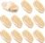 10 Pcs Dry Brushing Body Brush, Natural Bristle Exfoliating Brush Exfoliating Brushes with Massage Nodule Dry Skin Body Scrubber for Shower Blood Circulation, Deep Exfoliation for Smooth Skin