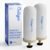 Culligan MaxClear 7” Gravity Water Filter Replacement Compatible with ProOne & Berkey Water Filter Systems, Ceramic & Carbon Filter NSF/ANSI Certified, Reduce Total PFAS, Microplastics & Lead, 2-Pack