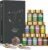 PHATOIL Essential Oil Set, 12x5ml Essential Oils Gift Set with Diffused Wood, 100% Natural Pure Essential Oils for Diffusers DIY Candle Soap Making