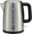 Amazon Basics Electric Stainless Steel Kettle for Tea and Coffee, BPA-Free, Fast Boiling, Auto Shut-Off, Boil-Dry Protection, 1.7 Liter, 1500W, Black and Silver