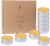 50-Pack Pure Beeswax Tealight Candles in Aluminum Cups – 4-5 Hour Burn Time, Lead-Free Cotton Wick, Natural Unscented Candles