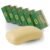 Carolina Castile Soap Vegan Unscented Castile Bar Soap – 6 Bars of Natural Soap for Men, Women, and Kids – Gentle, Hydrating Castile Soap Bars with Organic Cocoa Butter and Olive Oil, 5 Oz. Each
