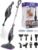 CYK Steam Mops for Floor Cleaning, 12 in 1 Handheld Steam Cleaner for Home, Floor Steamer for Hardwood Floors and Tile (Purple-grey)