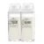 Papablic Glass Breastmilk Pitcher, Baby-Safe Milk Storage Bottles for Breastfeeding & Pumping, Reusable Milk Juice Beverages Container for Fridge, No Leak, BPA Free, 17 oz (2 Packs)