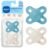 MAM Original Start Matte Baby Pacifiers, Binky for 0-3 Months, BPA-Free Silicone Nipple, Easy to Clean, Best for Newborn Babies, Developed with Medical Experts, 2 Count Binkies with Sterilizer Case