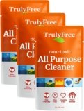 Truly Free Everyday Cleaner – Multipurpose Cleaner Spray, Kitchen Counter Cleaner, Natural Cleaning Products, Multi-Surface Household Solution – Pack of 3