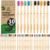 Navona 30 PCS Bamboo Toothbrushes, BPA Free Soft Bristles Toothbrush for Adults, Box of Two Kids Bamboo Toothbrushes Pack, Eco-Friendly Natural Wooden Toothbrush Bulk