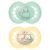 MAM Original Baby Pacifiers 16+ Months, Binky for Newborn Babies, BPA-Free Skin Soft Silicone Nipple, Glows in The Dark, Developed with Medical Experts, 2 Count, Sterilizer Case, Made in Europe