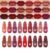 18 Colors Capsule Pills Lipstick Mini Lip-Stick Set, Long Lasting Mini Matte Lipstick Lip Stain Lip Tint – Labiales Mate 24 Horas Originales, Cute Dark Red Matte Lipsticks Set for Women