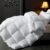 ELNIDO QUEEN® Feather Comforter Queen Size, Filled with Feather and Downfiber, All Season White Luxury Hotel Fluffy Bed Comforter, Ultra Soft 100% Cotton Duvet Insert, 90×90 Inch