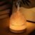 Glass Essential Oil Diffuser, 200ml Ultrasonic Aroma Diffusers with Glass Reservoir Dome & White Plastic Base Lock Color Auto-Off Timer 7 Color Light for Home Office Bedroom Yoga