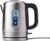 Amazon Basics Electric Stainless Steel Kettle for Tea and Coffee, BPA-Free, Fast Boiling, Auto Shut-Off, 1 Liter, 1500W, Black and Silver