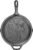 Lodge 10.25 Inch Dolly Parton Pre-Seasoned Cast Iron Stamped Skillet – Signature Teardrop Handle – Use in the Oven, on the Stove, on the Grill, or Over a Campfire, Black