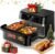 12QT Large Dual Basket Air Fryer with Flex Basket, Viewing Window and 50PCS Paper Liners, 12-in-1 Family Size with Sync & Dual & Light, Double Zone for Bake, Roast, Reheat, Dishwasher Safe