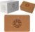 FFLLOOWW Premium Cork Yoga Block – Non-Slip, High-Density Support for Yoga, Pilates, Stretching, Home Workouts & Balance Training